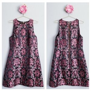 Kate Spade Pink and Black Mini Dress